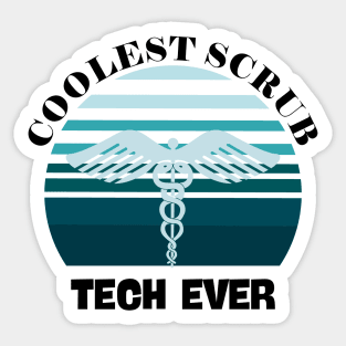 Coolest Surgical Tech Ever Sticker